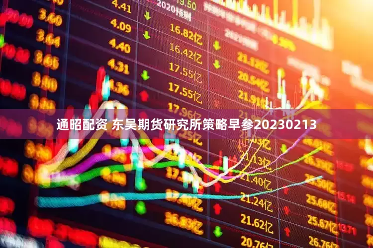 通昭配资 东吴期货研究所策略早参20230213